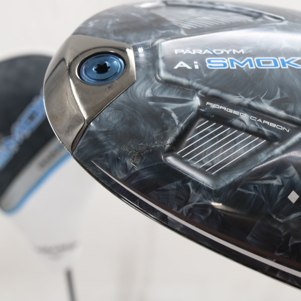 CRACKED Callaway Paradym Ai Smoke Triple Diamond Driver 9.0 Deg X-Stiff S-164298