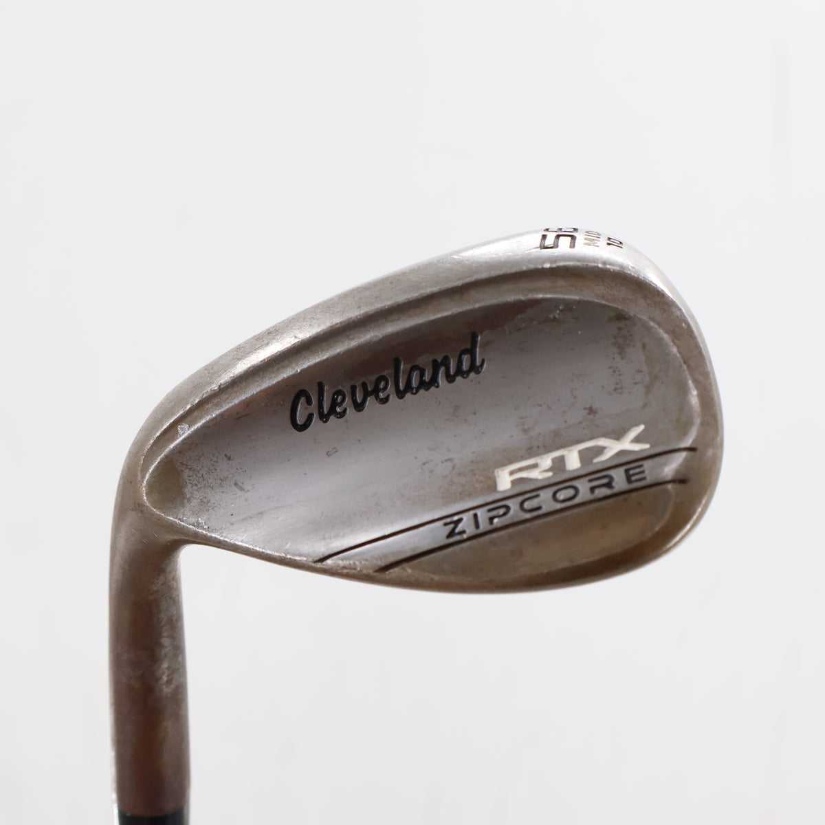 Cleveland RTX Zipcore Raw Wedge 56 Deg Steel Extra Stiff Left Hand B-165554