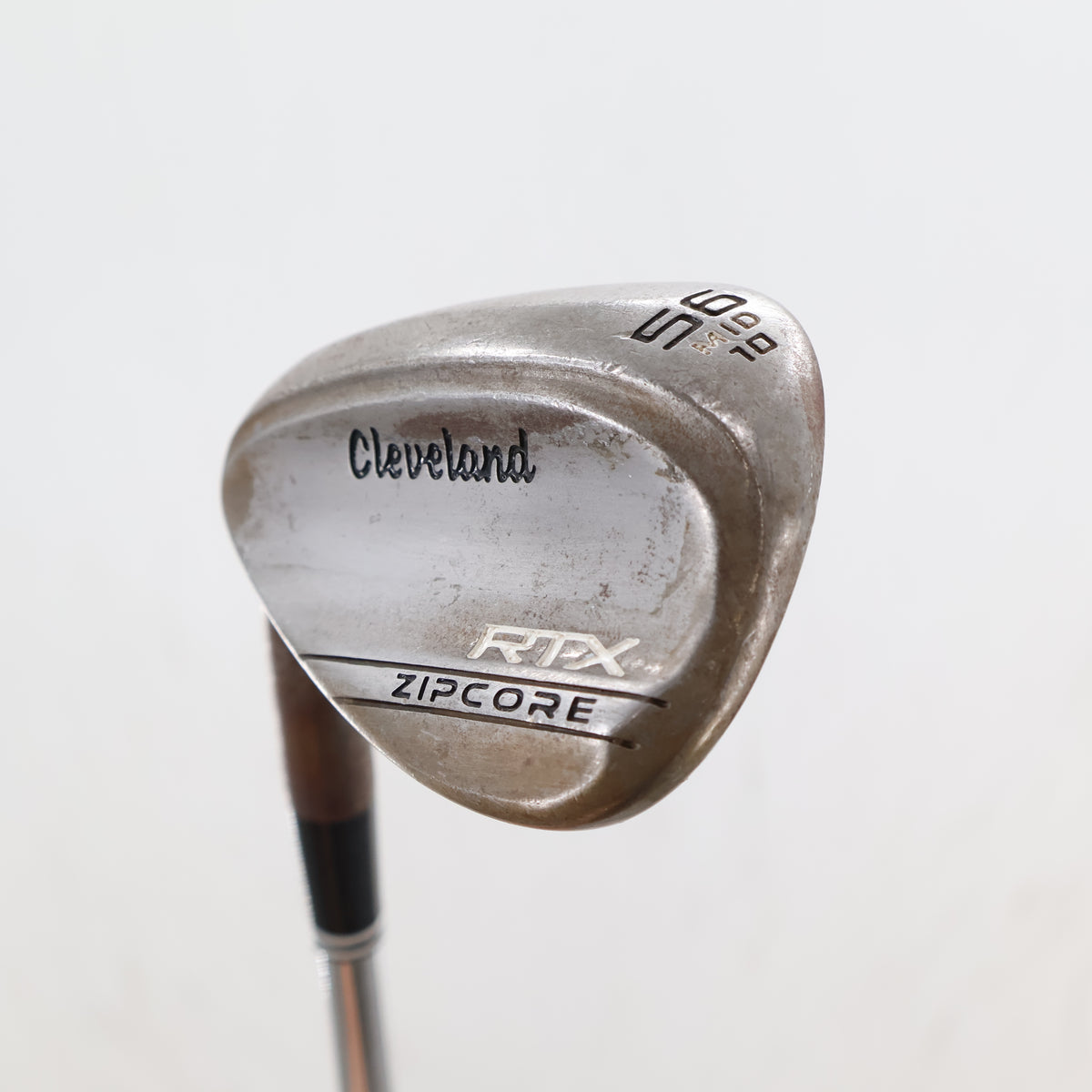 Cleveland RTX Zipcore Raw Wedge 56 Deg Steel Extra Stiff Left Hand B-165554
