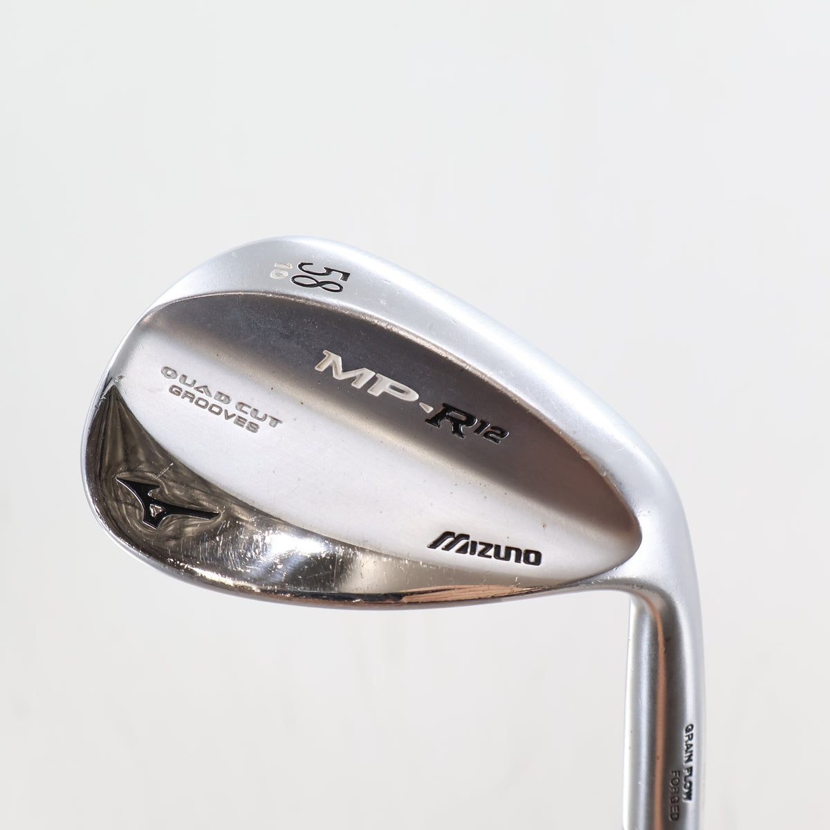 Mizuno MP R-12 White Satin Wedge 58 Deg 58.10 Steel Spinner Right Hand B-165555