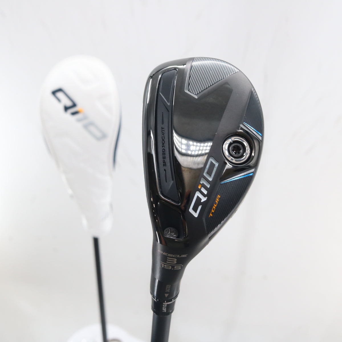 TaylorMade Qi10 Tour Rescue 3 Hybrid 19.5 Deg Graphite Stiff Left Hand S-164301