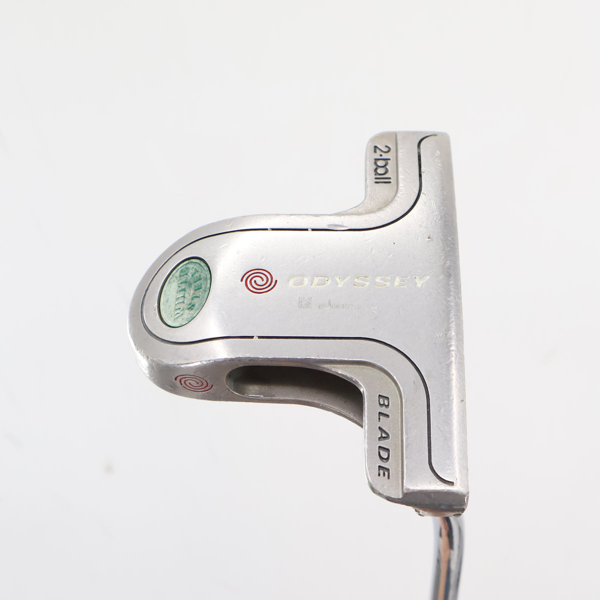 Odyssey White Steel 2-Ball Blade Putter 34 Inches Steel Right Hand N-165451