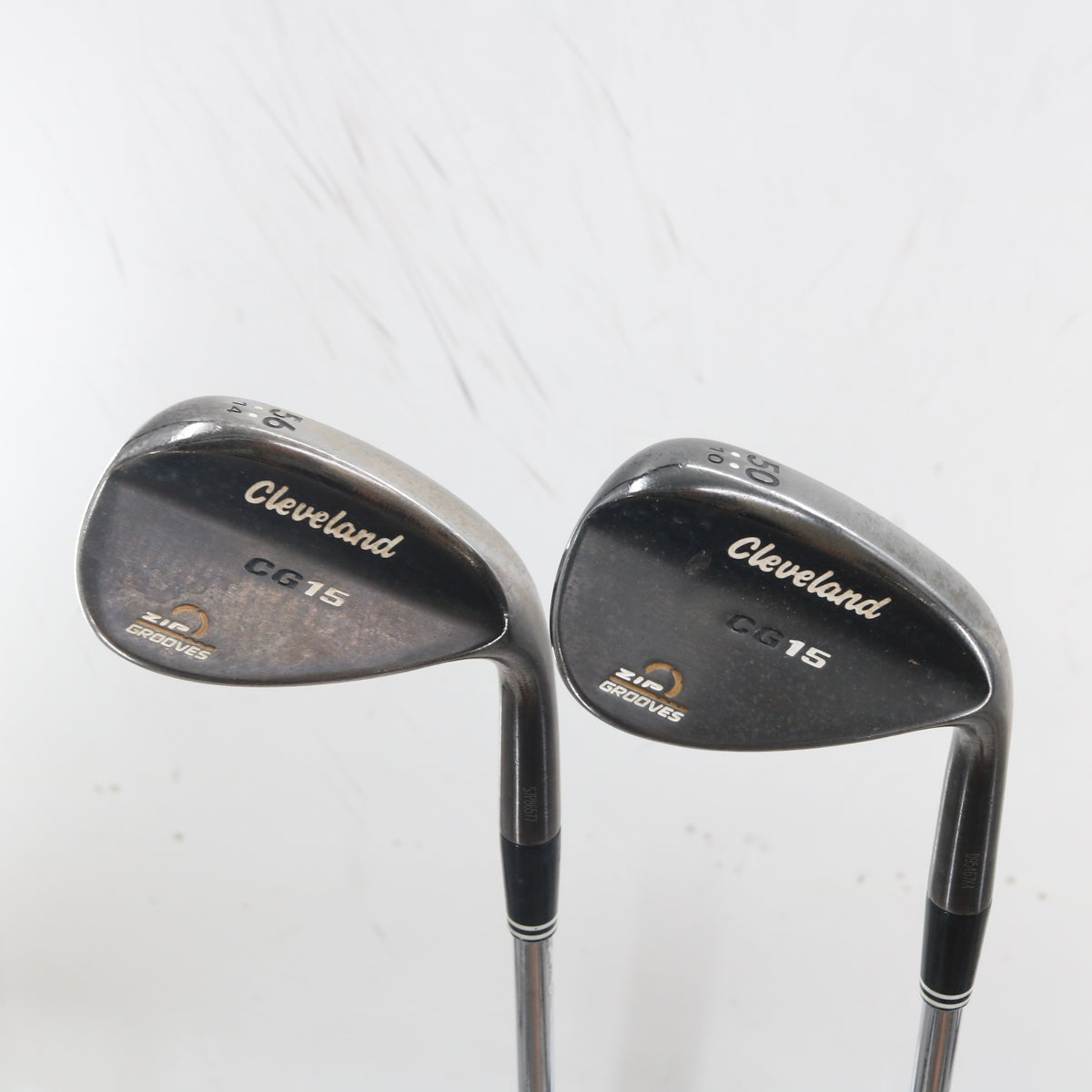 Cleveland CG15 Black Pearl Zip Grooves Wedge Set 50.10 & 56.14 Deg RH S-164312