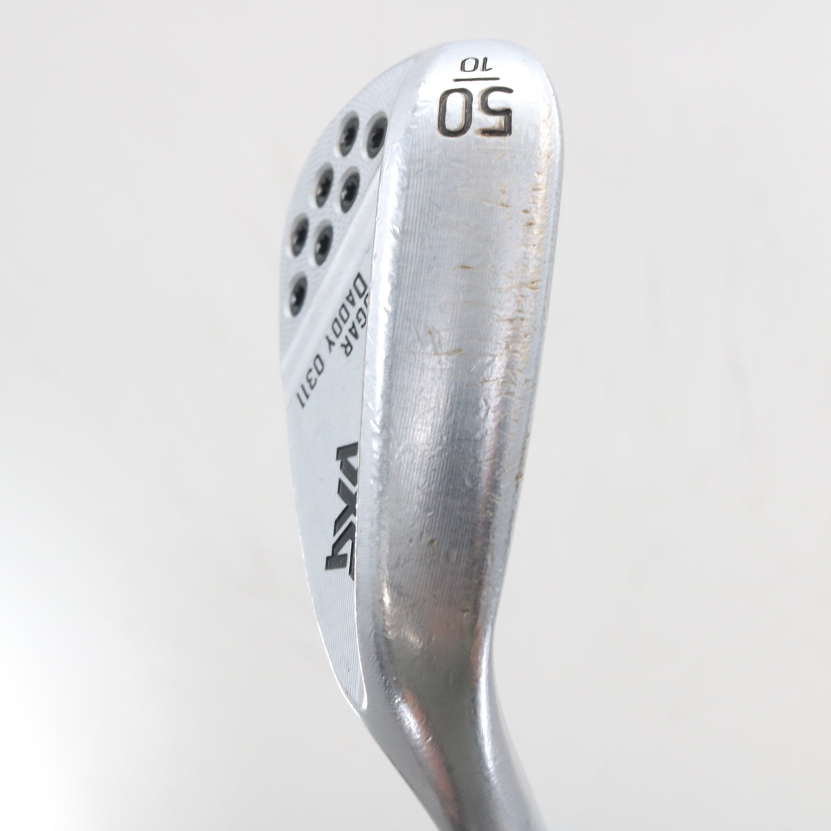 PXG 0311 Sugar Daddy Milled Chrome Wedge Set 50, 54, 58 Steel Stiff RH S-164314