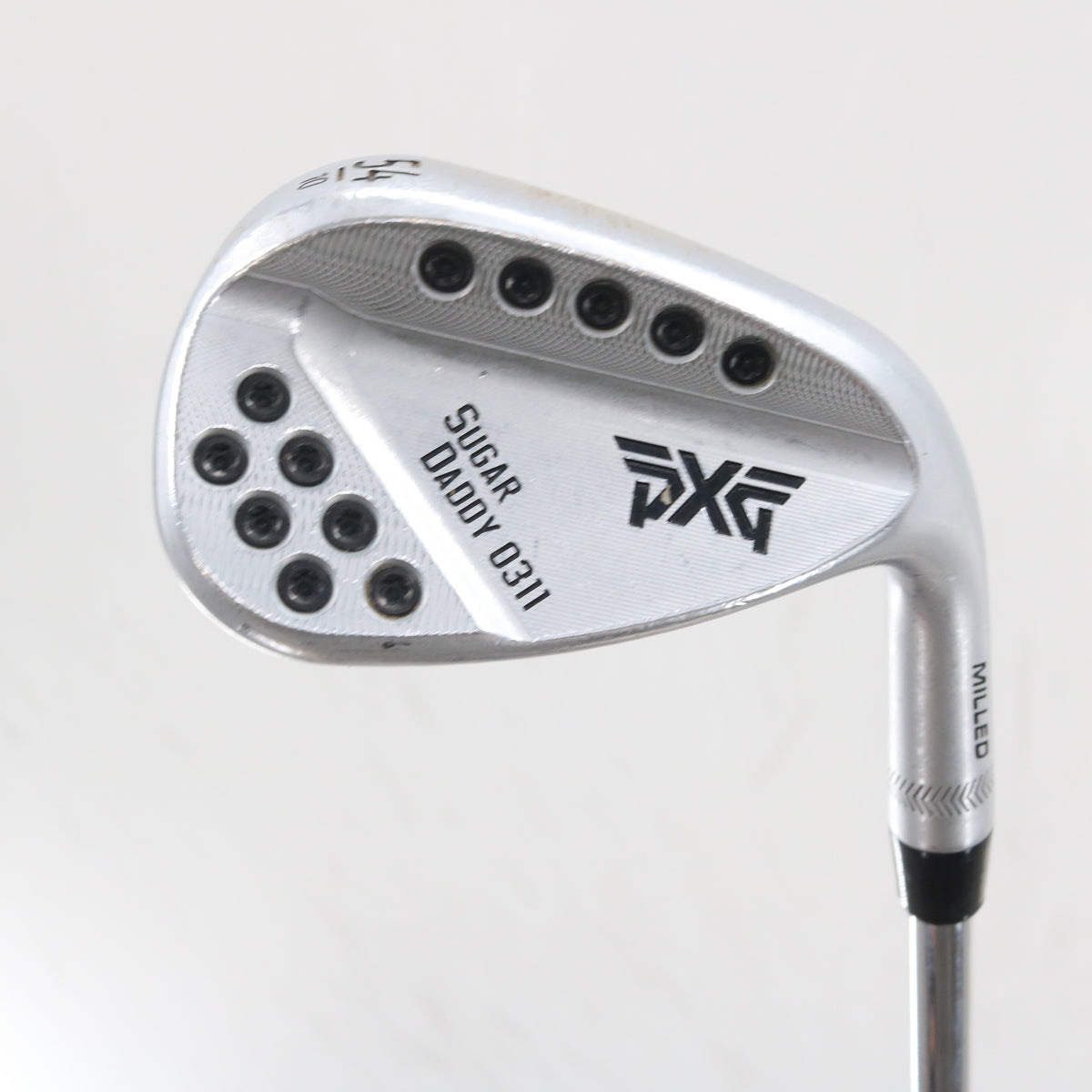 PXG 0311 Sugar Daddy Milled Chrome Wedge Set 50, 54, 58 Steel Stiff RH S-164314