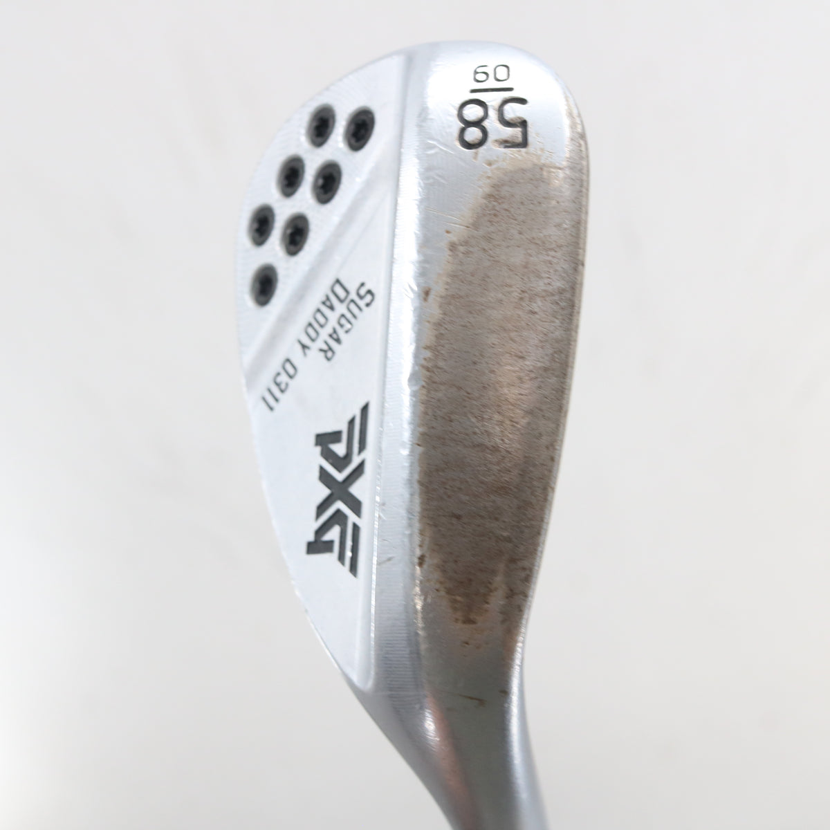 PXG 0311 Sugar Daddy Milled Chrome Wedge Set 50, 54, 58 Steel Stiff RH S-164314
