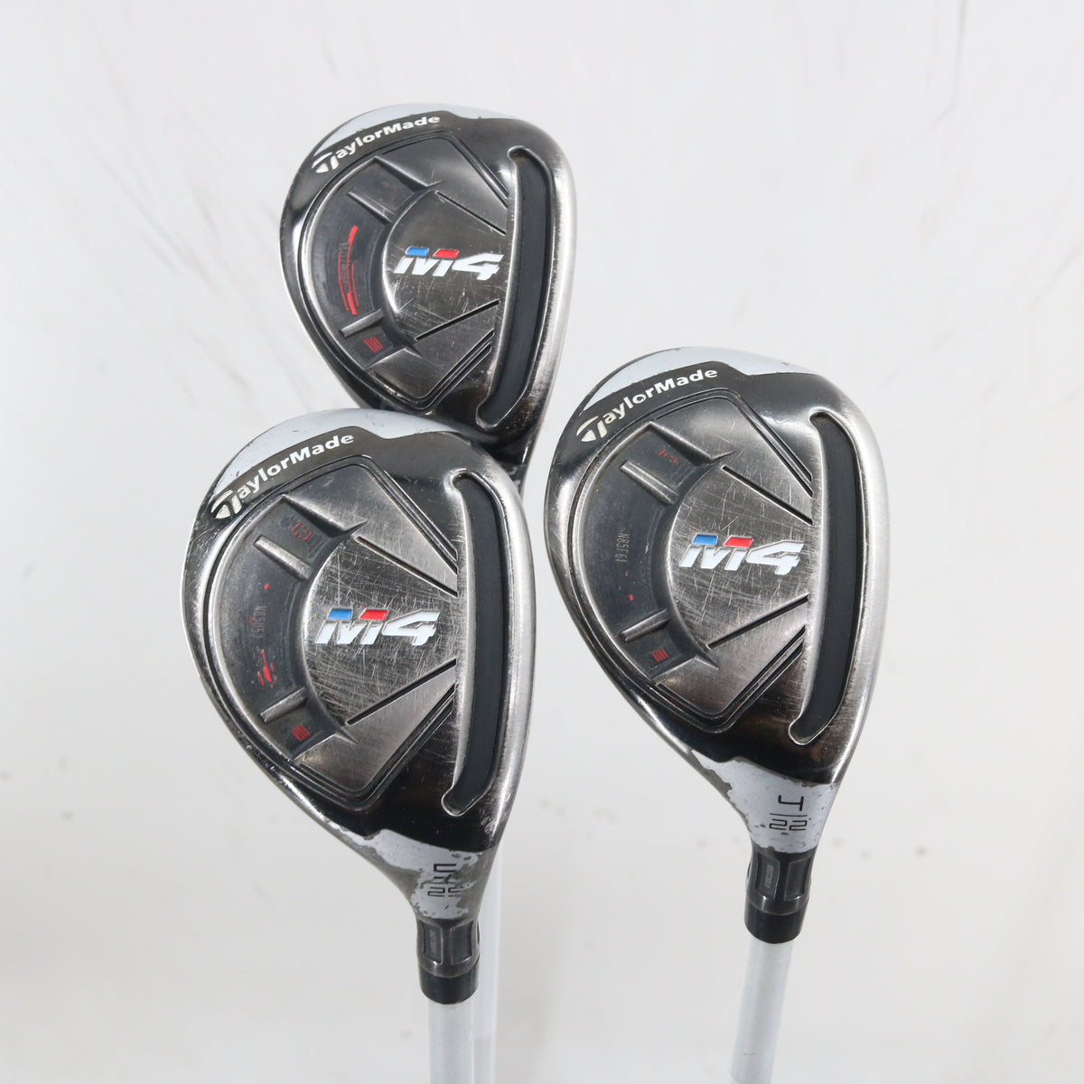 TaylorMade M4 Rescue 3, 4, 5 Hybrid Set Aldila Rogue 85H Regular RH S-164329