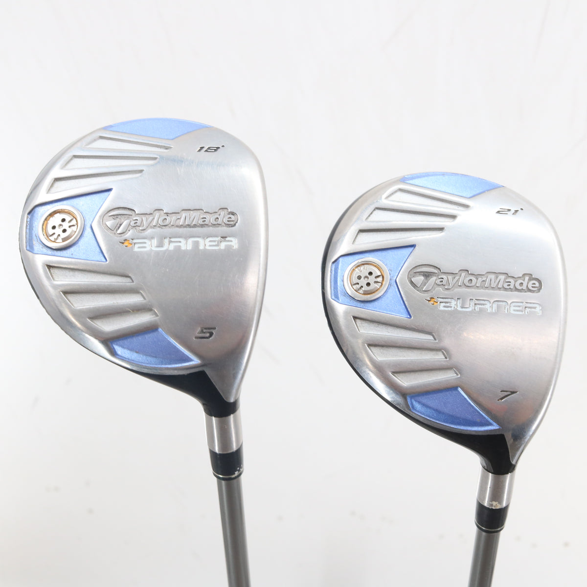 TaylorMade Burner Steel Women's 5 & 7 Wood Set REAX L Ladies Right Hand S-164331