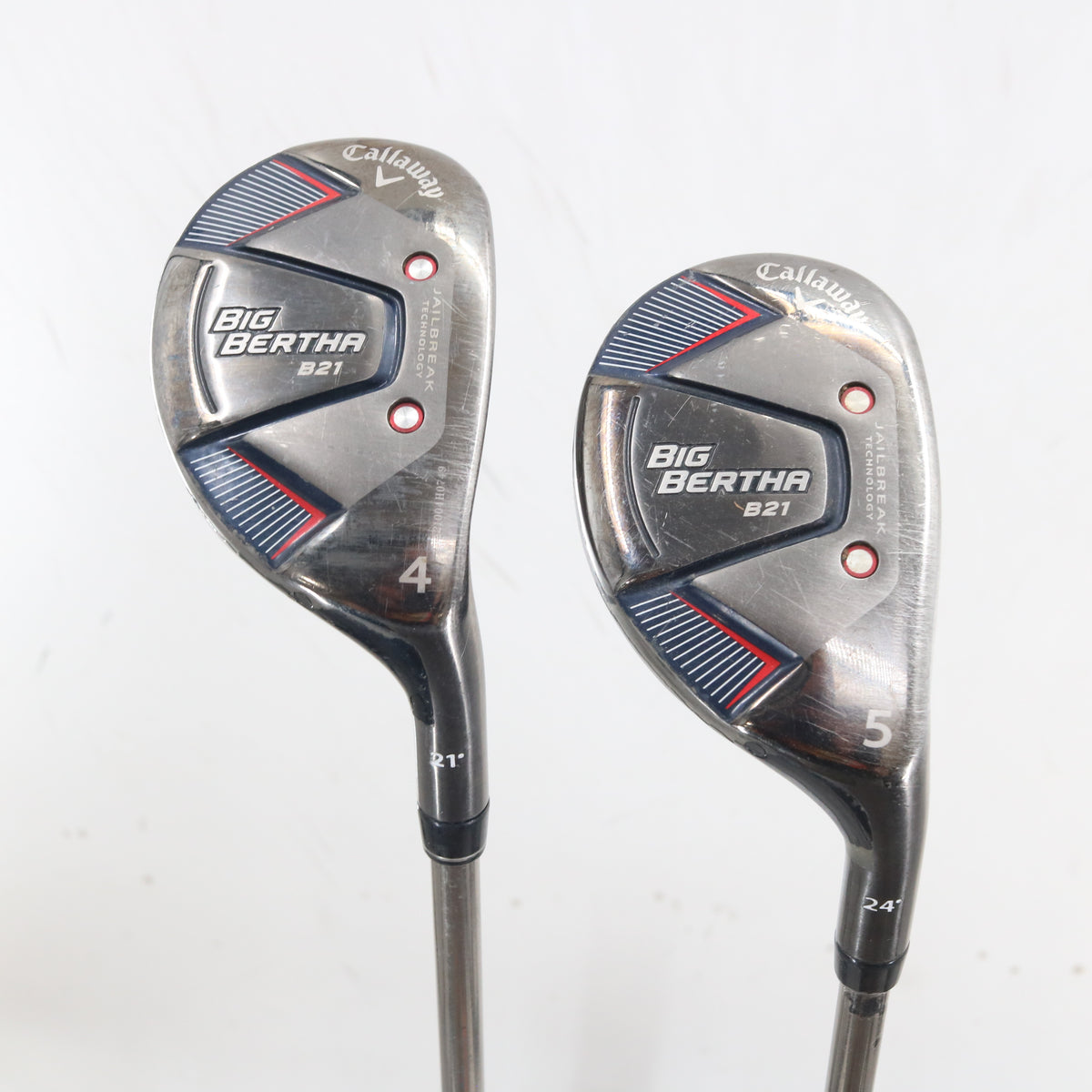 Callaway Big Bertha B21 4 & 5 Hybrid Set Recoil ESX 460 F3 Regular RH S-164334