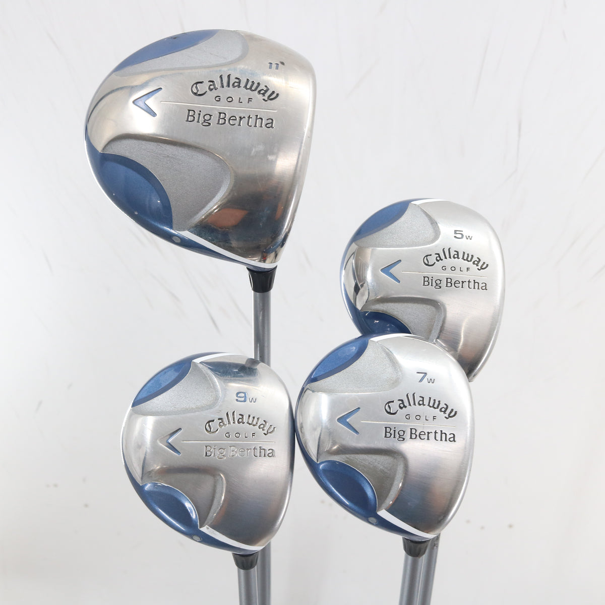 Callaway Golf Big Bertha Women's 1, 5, 7, 9 Wood Set Graphite Ladies RH S-164337