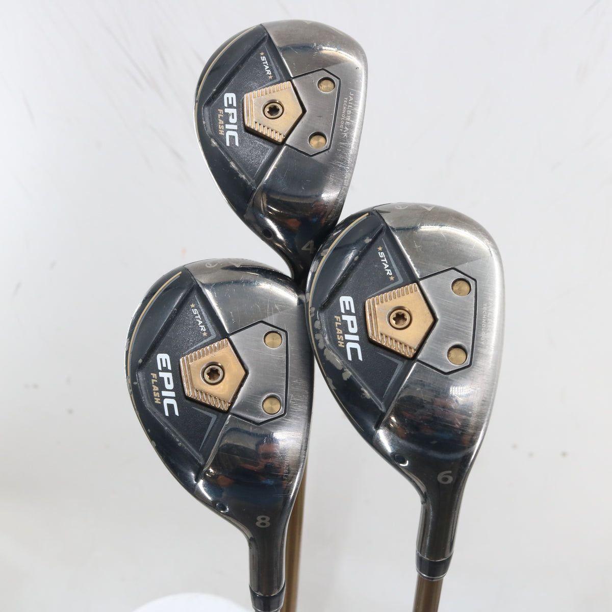 Callaway Epic Flash Star Women's 4, 6, 8 Hybrid Set ATTAS 40L Ladies RH S-164338