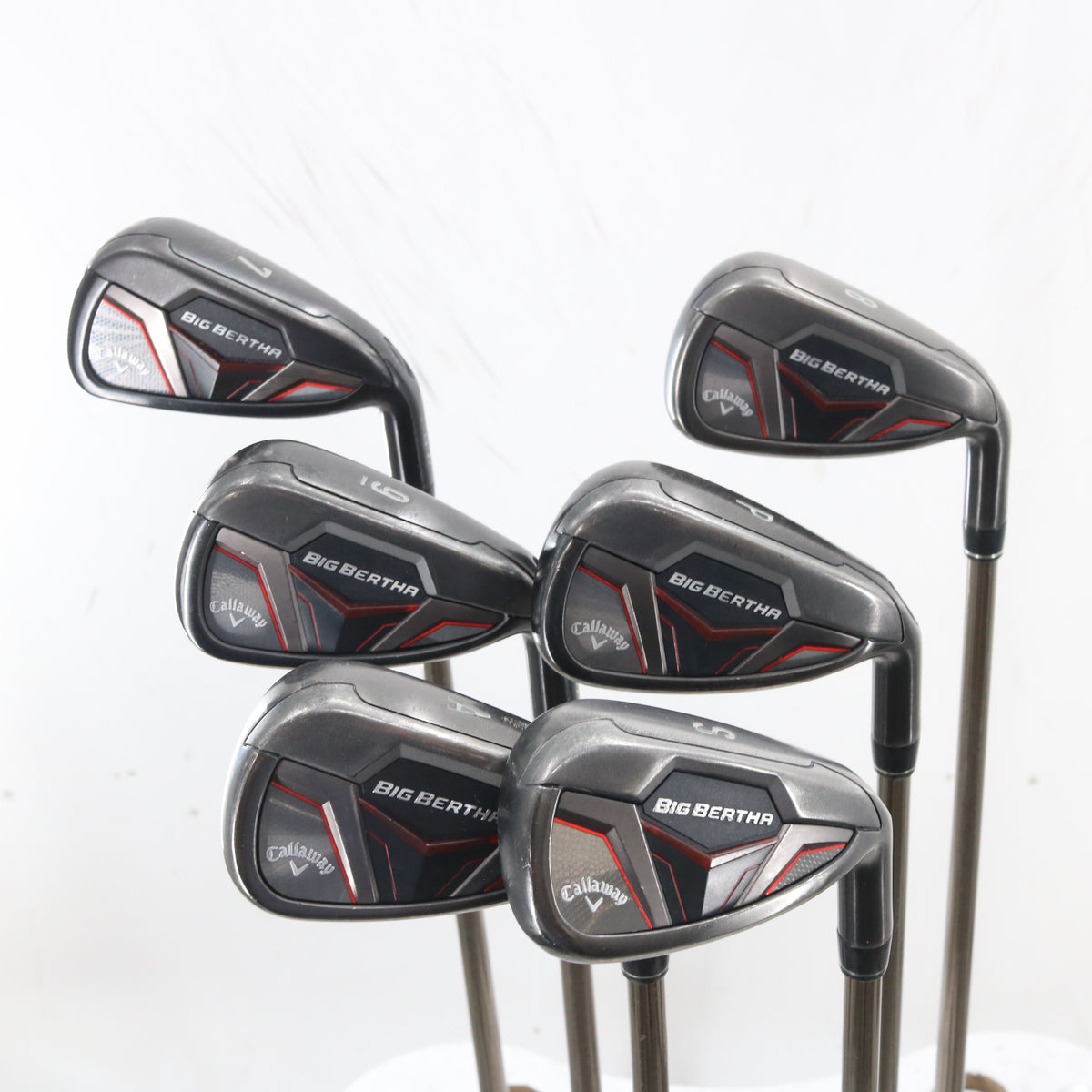 Callaway Big Bertha CF19 Iron Set 7-P,A,S Recoil F1 Ladies Right Hand G-164262