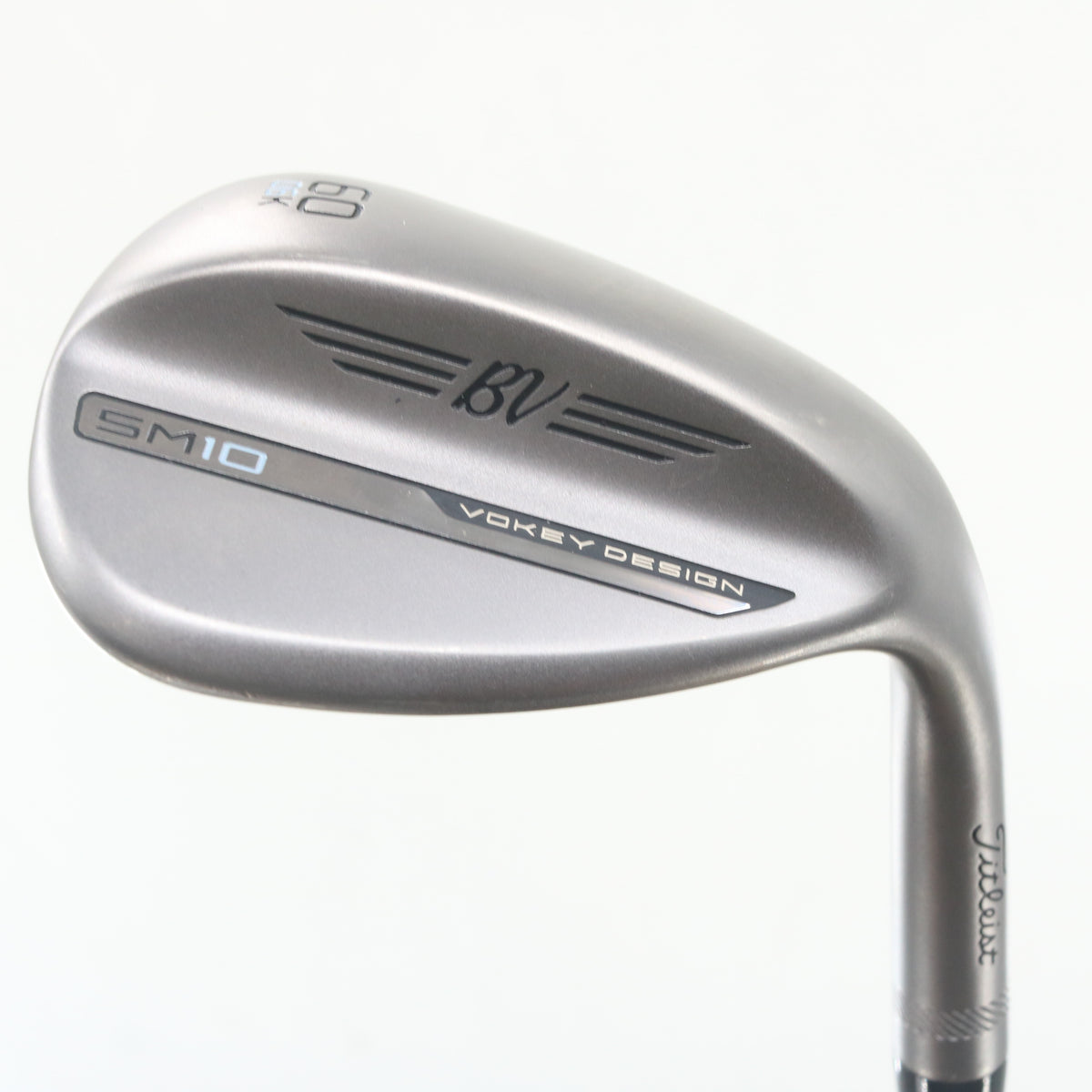 Titleist Vokey SM10 Nickel Lob Wedge 60 Degrees 60.06 K-Grind Steel RH S-165580