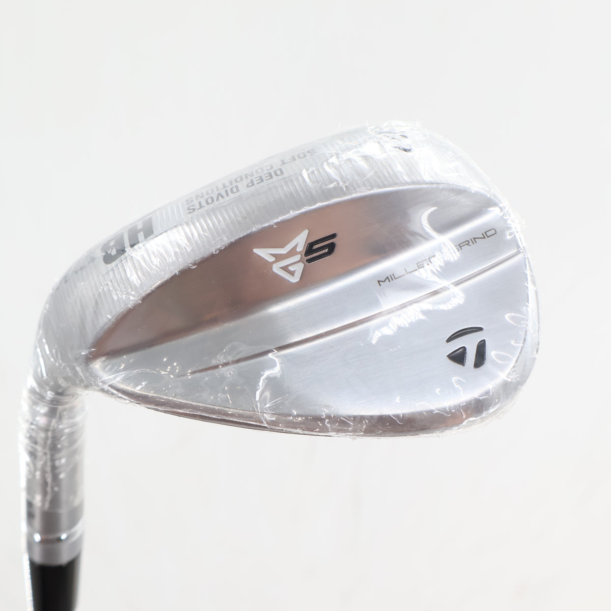 TaylorMade Milled Grind 5 Satin Chrome Lob Wedge 60.12HB Left Hand +1" S-164380