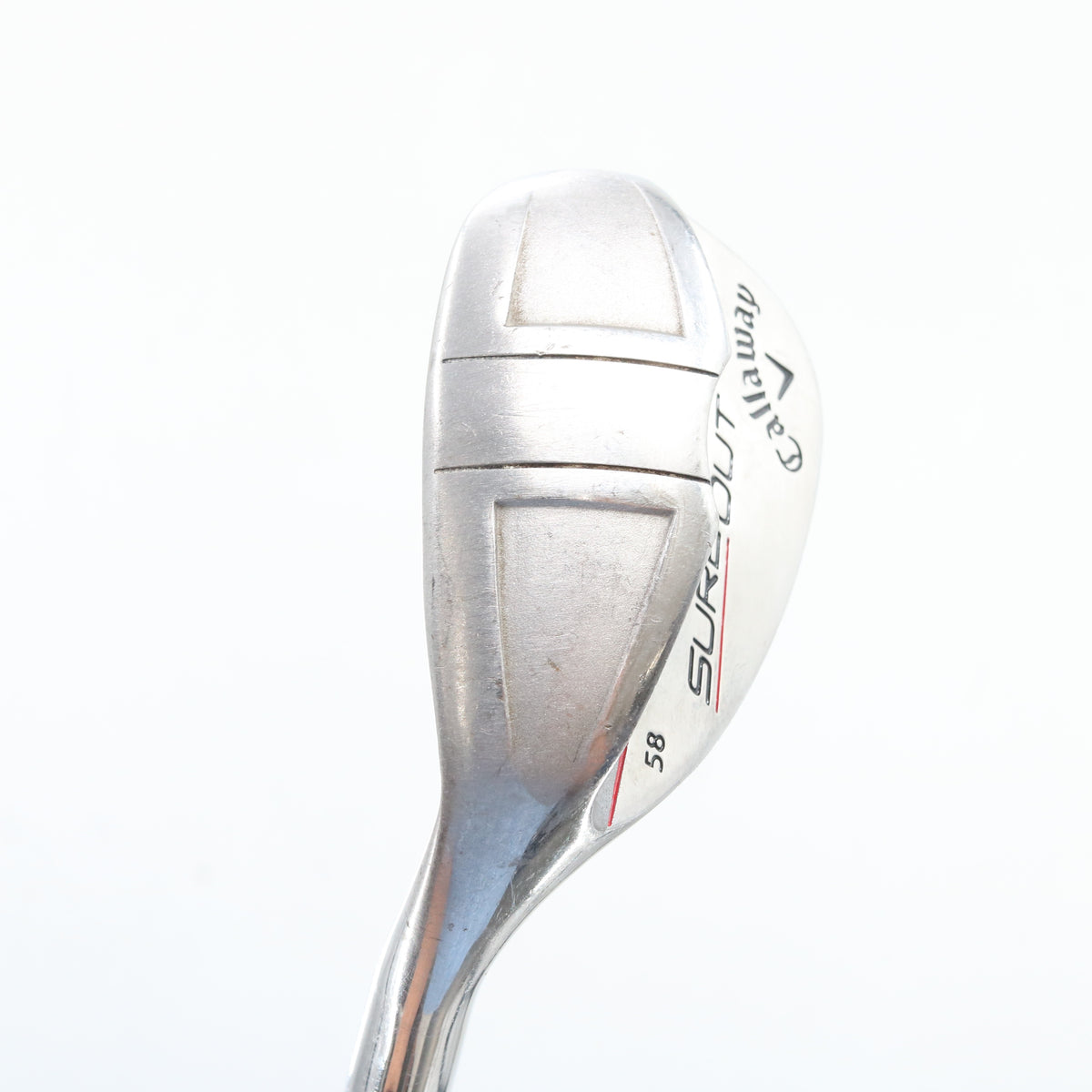 Callaway Sure Out Chrome Lob Wedge 58 Deg KBS Steel Left Hand N-164516