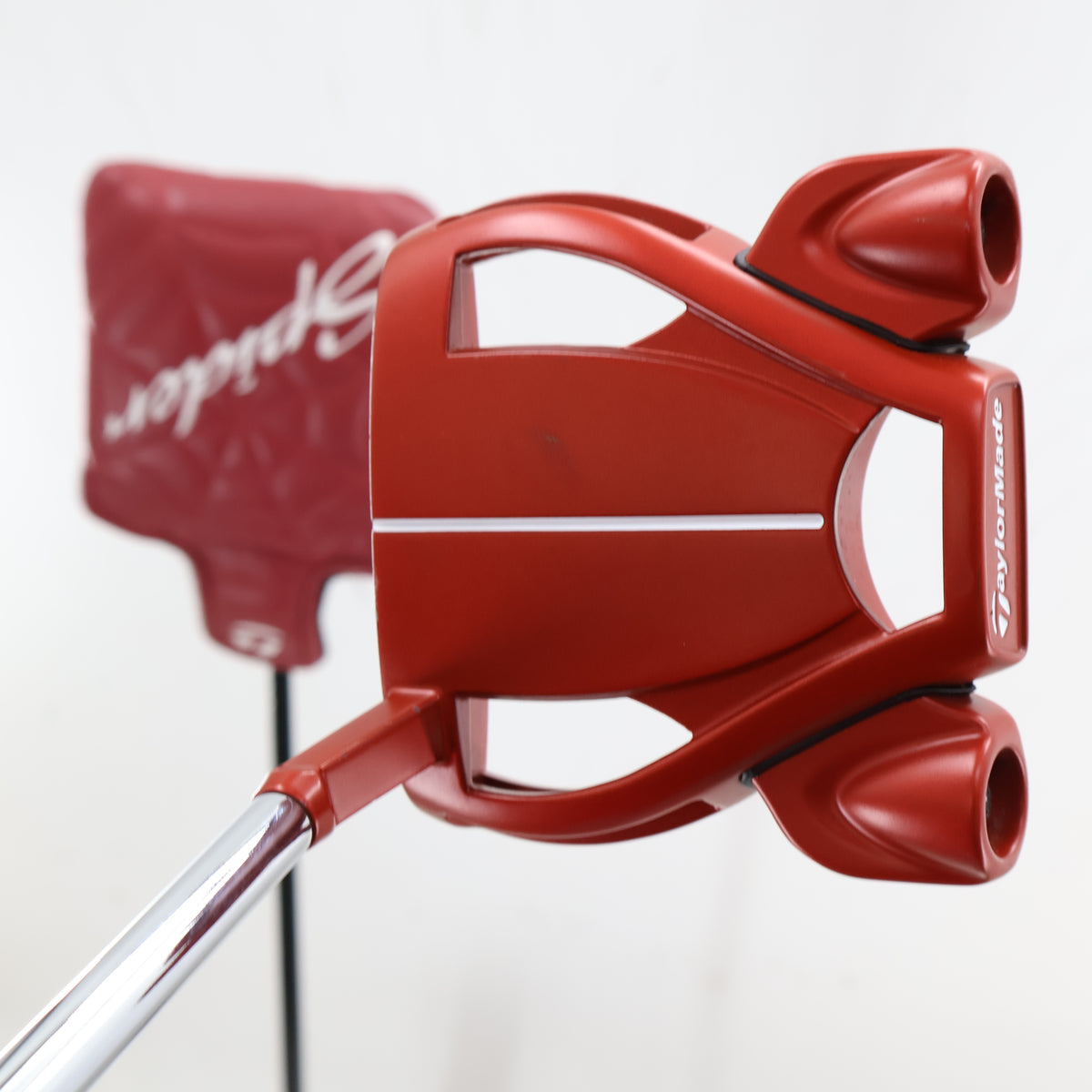 Taylormade Spider Red Small Slant Mallet Putter Steel 33 Inches 33" RH S-164400