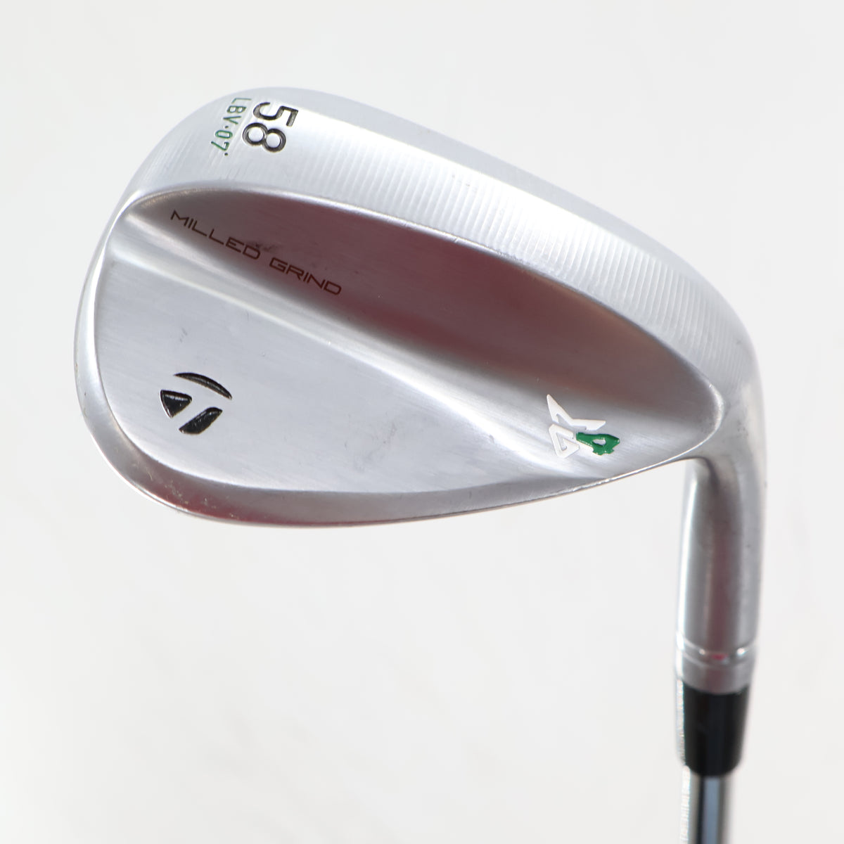 Taylormade Milled Grind 4 Chrome Lob Wedge 58 Deg 58.07LBV Stiff RH S-164409