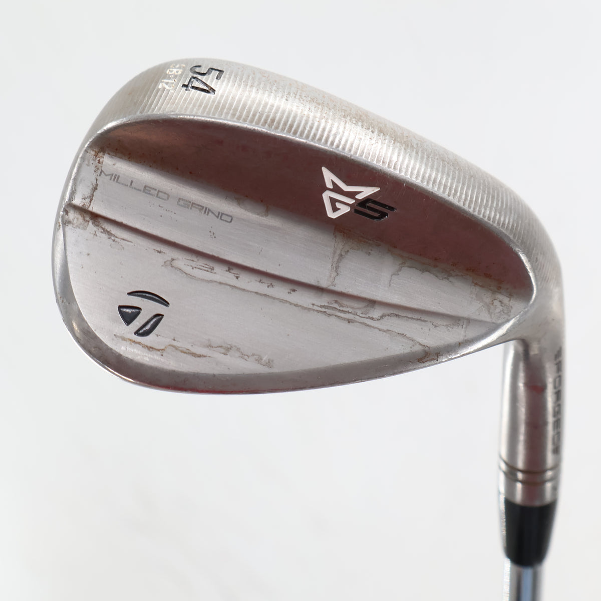 TaylorMade Milled Grind 5 Satin Chrome Wedge 54 Deg 54.12 SB Stiff RH S-164412