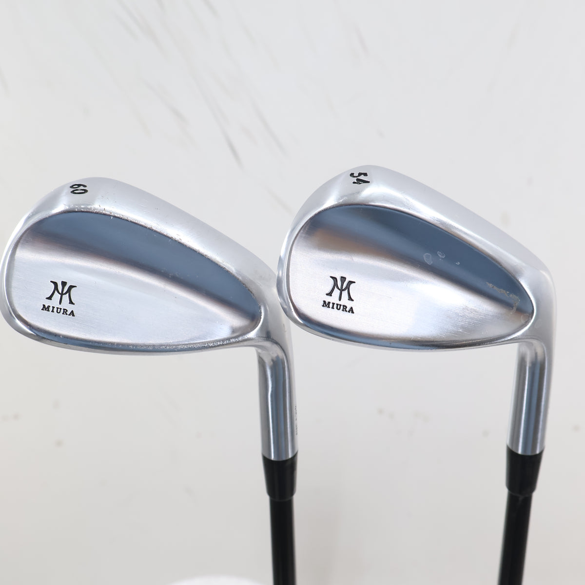 Miura Tour Series Sand & Lob Wedge Set 54 & 60 Deg Black Steel Stiff RH S-164423