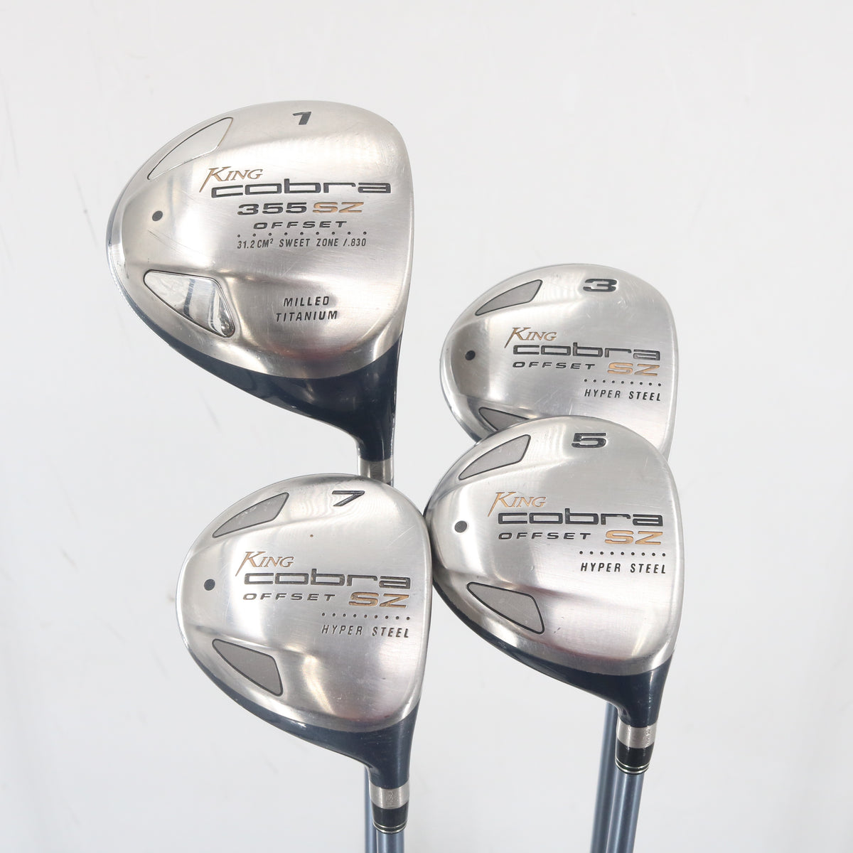 King Cobra SZ Women's 1, 3, 5, 7 Wood Set Graphite Ladies Right Hand S-165751
