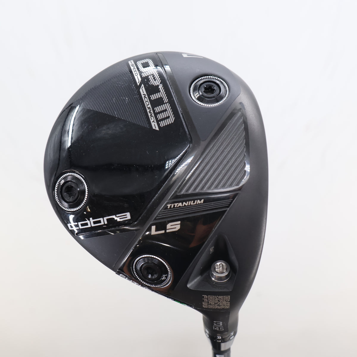 Cobra OPTM LS Titanium 3 Fairway Wood 14.5 Deg White Kai'li Stiff RH S-165749