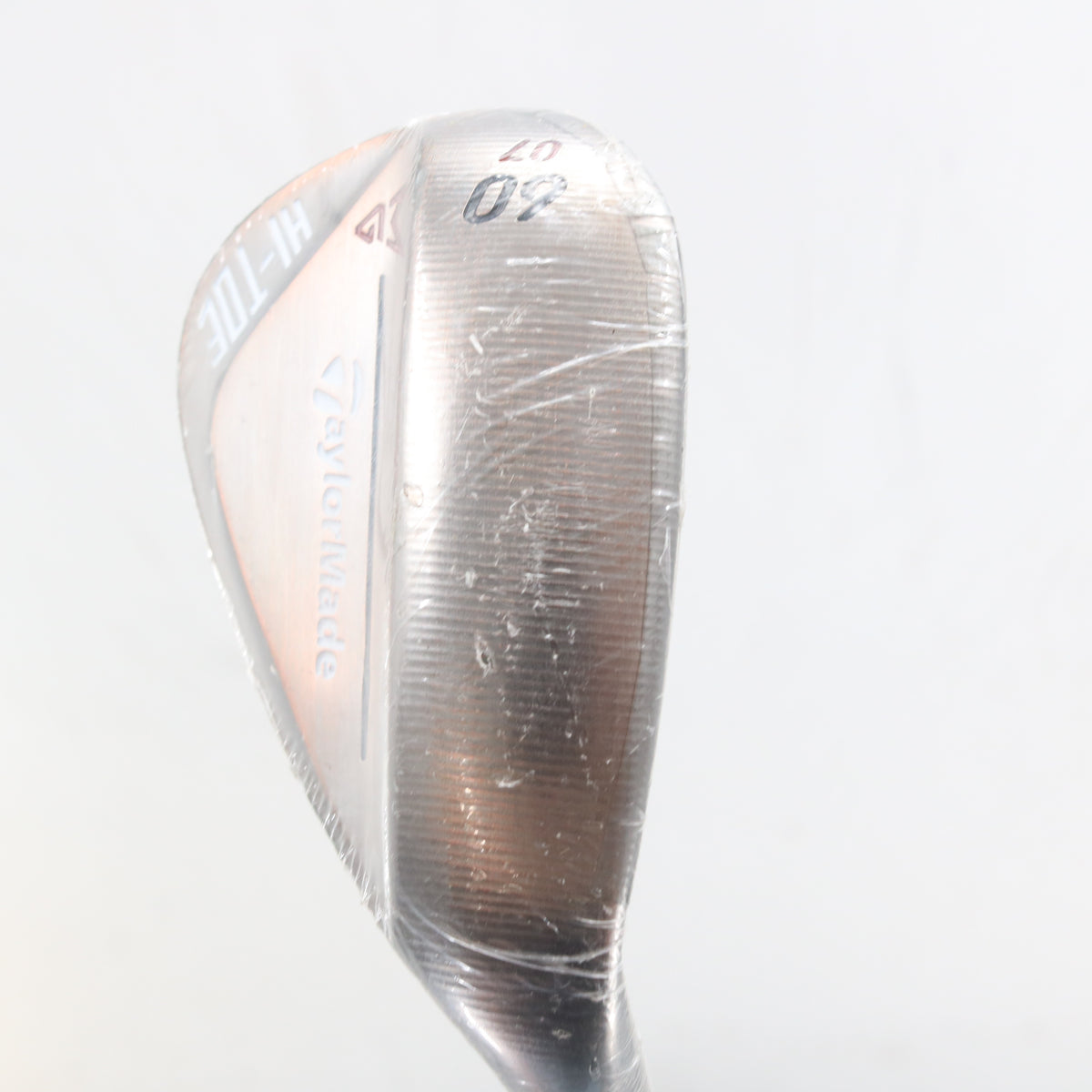TaylorMade Hi-Toe Raw Lob Wedge 60 Degree 60.07 Steel KBS 115 Stiff RH S-164444