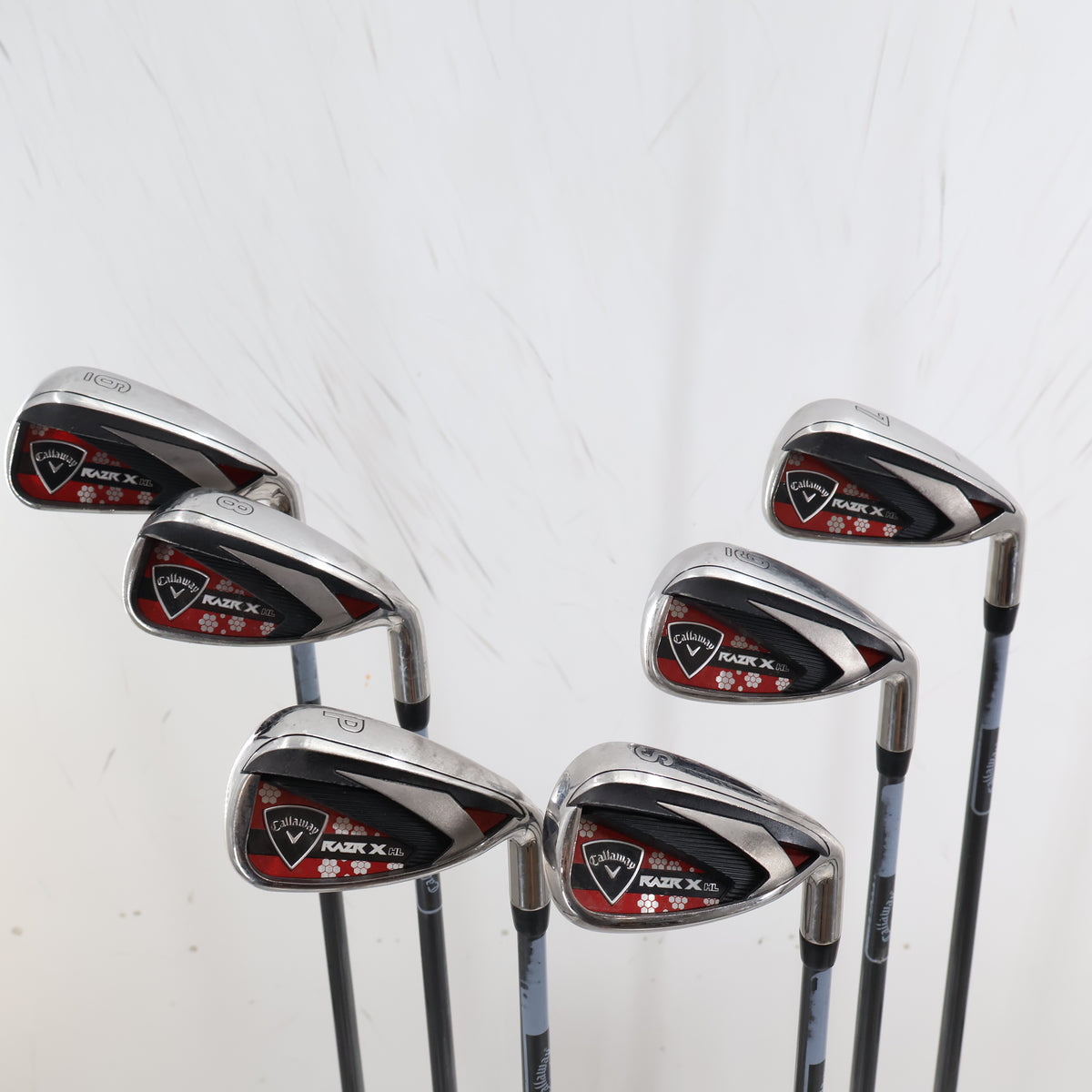 Women's Callaway Razr X HL Iron Set 6-P,S Graphite Ladies Right Hand G-164270