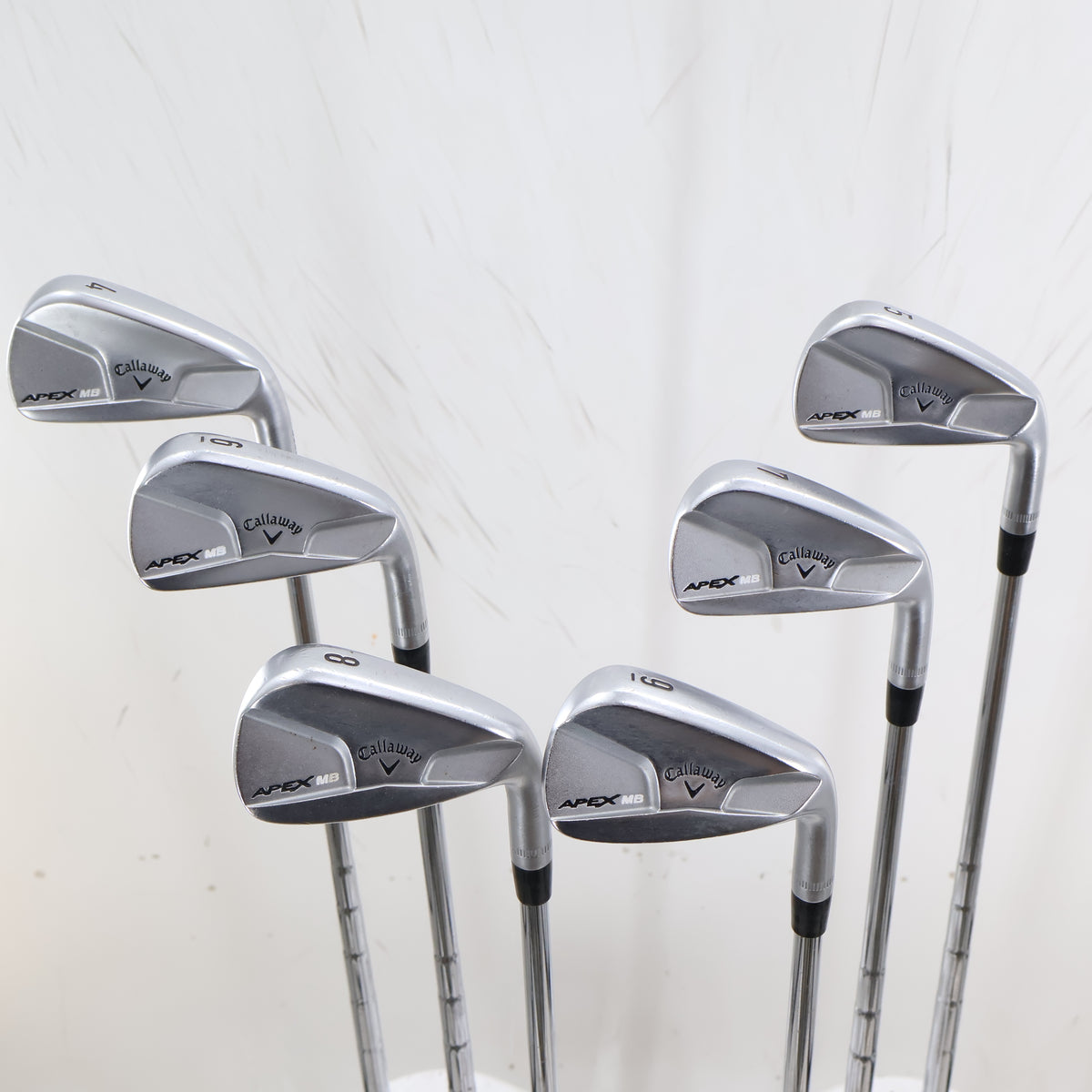 Callaway Apex MB Iron Set 4-9 (NO P) Steel KBS Stiff Right Hand G-164271