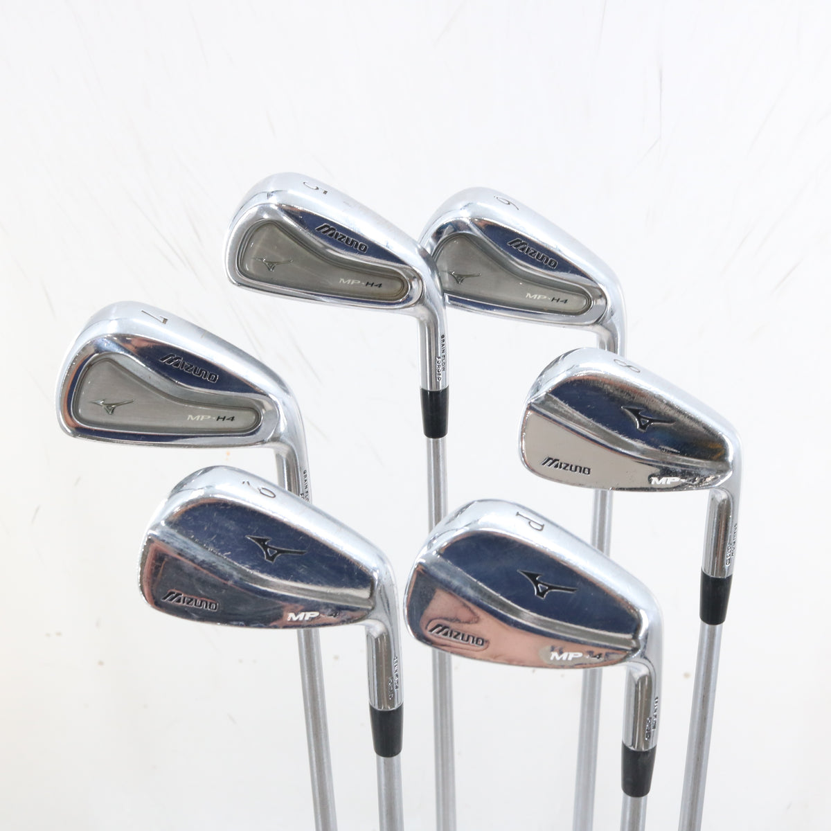 Mizuno MP-H4 & MP-4 Iron Combo Set 5-P Steel KBS Tour C-Taper Stiff +1" A-164219