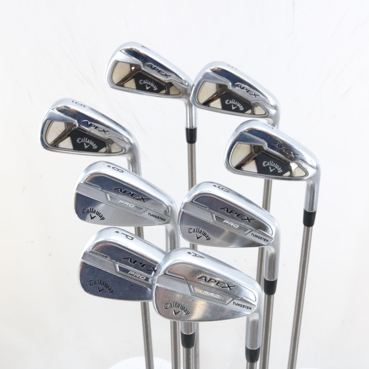 Callaway Apex 21 & Pro Combo Iron Set 4-P,A Graphite Steelfiber Regular A-164220