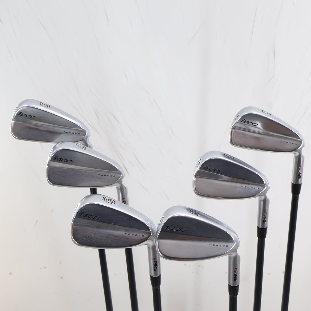 Ping i500 Iron Set 5-W Red Dot Graphite Alta Senior Right Hand G-164173