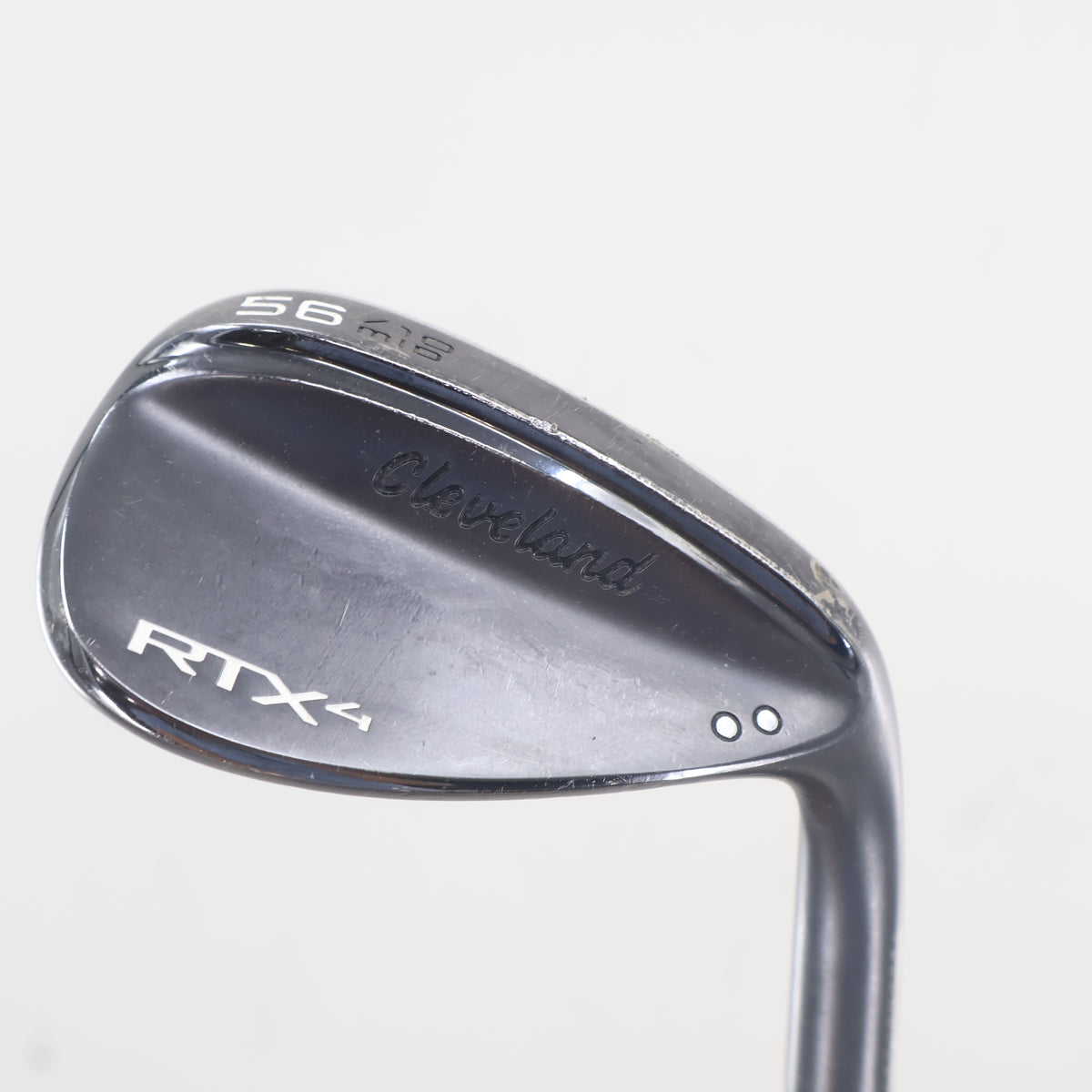 Cleveland RTX-4 Black Satin Wedge 56 Deg 56.10 Steel Stiff Right Hand N-164597