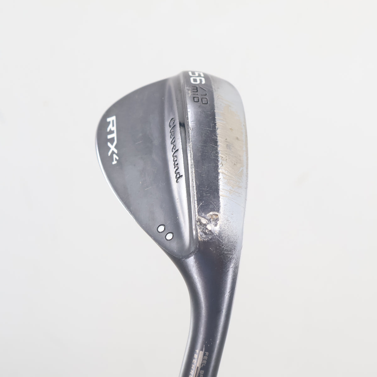 Cleveland RTX-4 Black Satin Wedge 56 Deg 56.10 Steel Stiff Right Hand N-164597