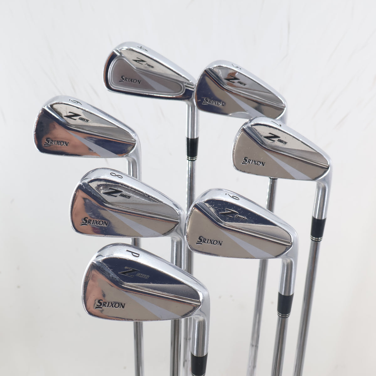 Srixon Z 765 & 965 Iron Set 4-P Steel N.S Pro Stiff Right Hand +1" A-164224