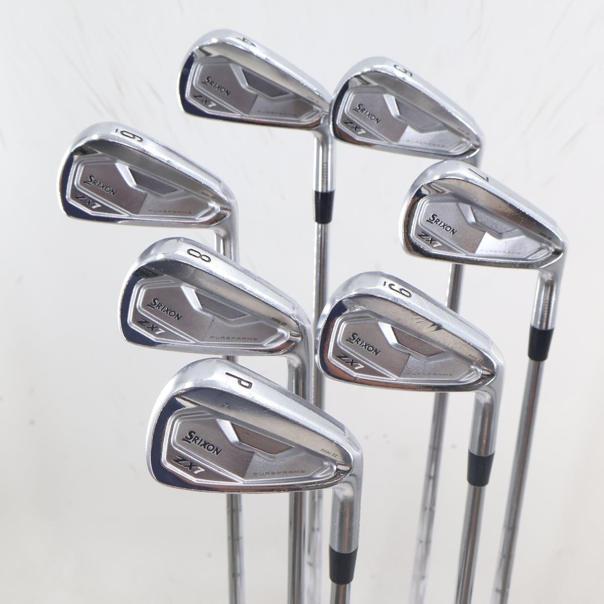 Srixon ZX7 MK II Iron Set 4-P Steel KBS Tour Stiff Flex Right Hand A-164225