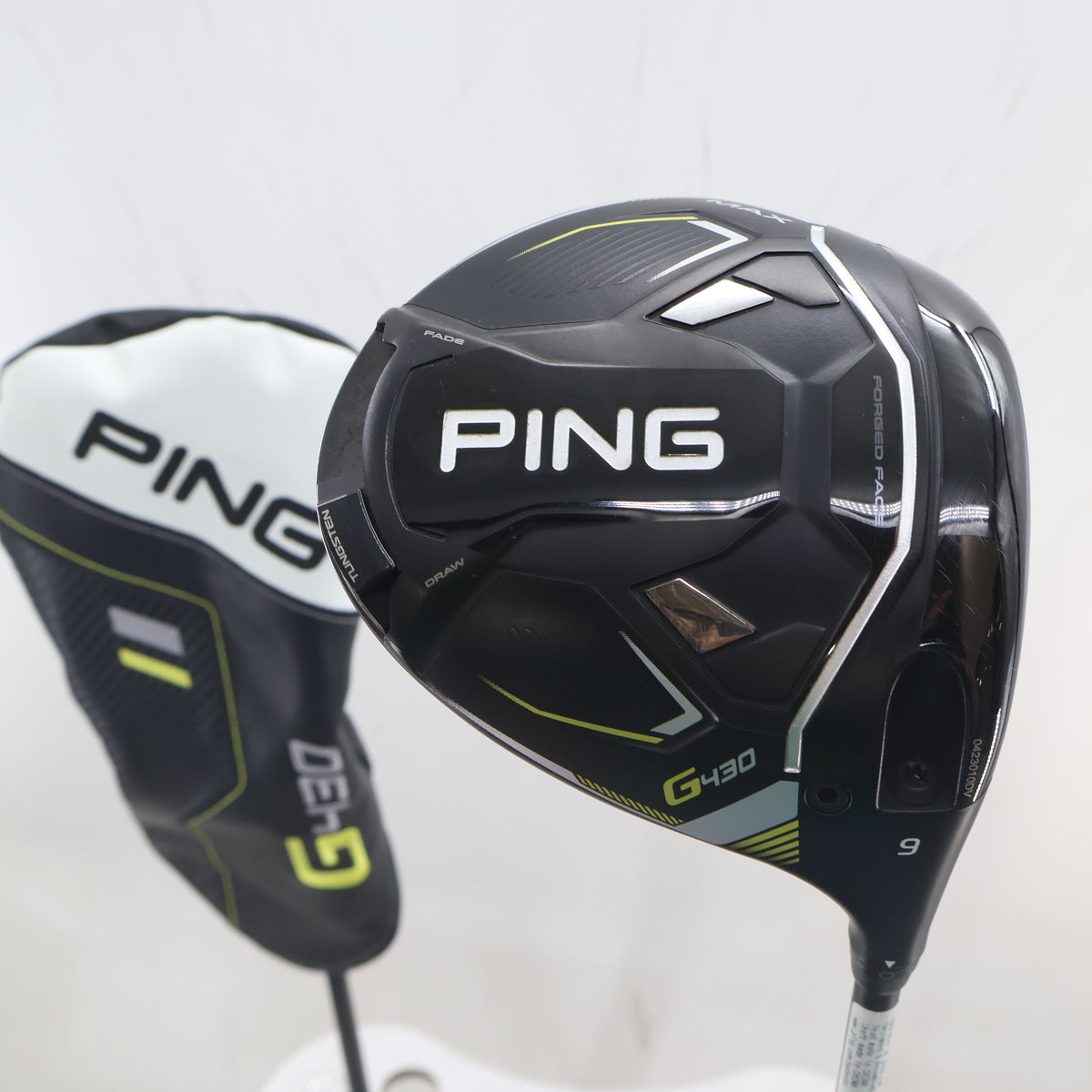 PING G430 MAX Driver 9 Degrees Alta CB 55-S Stiff Right Hand HeadCover S-164456