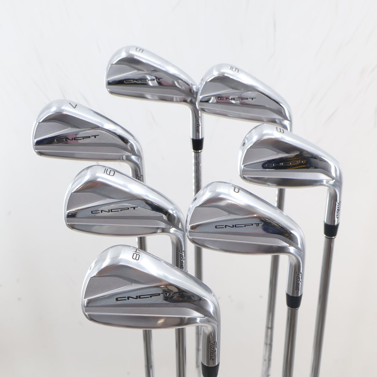 Titleist CNCPT-03 Iron Set 5-P,W48 Steel N.S Pro Stiff Right Hand A-164228