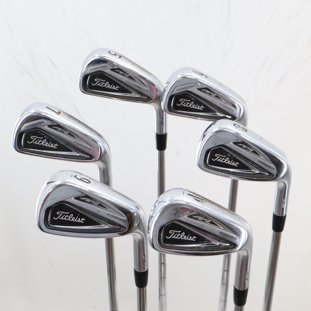 Titleist AP2 716 Iron Set 5-P Steel KBS Tour Regular Flex Right Hand A-164231