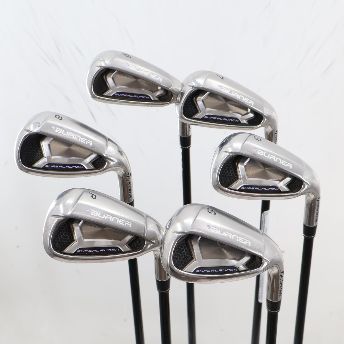 TaylorMade Burner Superlaunch Iron Set 6-P,S Graphite Ladies Right Hand A-164234