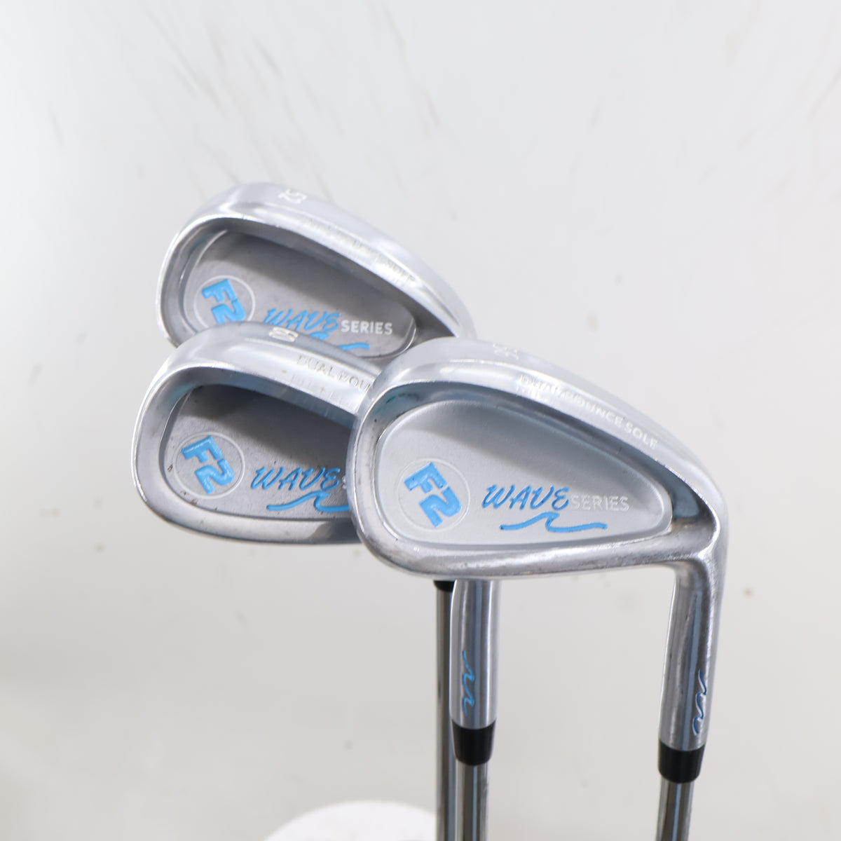 F2 Waves Series Gap, Sand, Lob Wedge Set 52, 56, 60 Degrees Steel RH S-164461