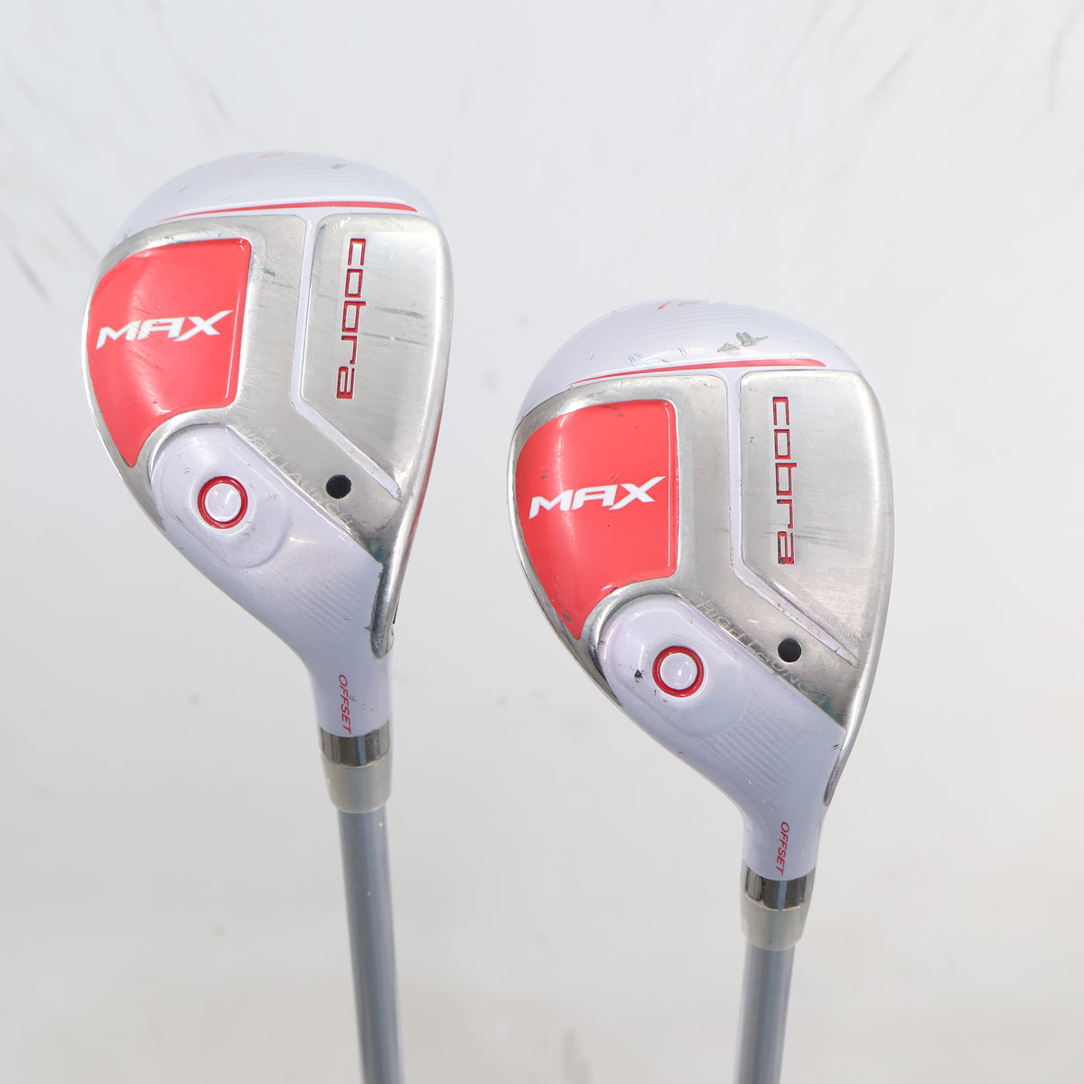 Cobra King Max Women's 5 & 7 Hybrid Set White Tie X4 Ladies Right Hand S-164462