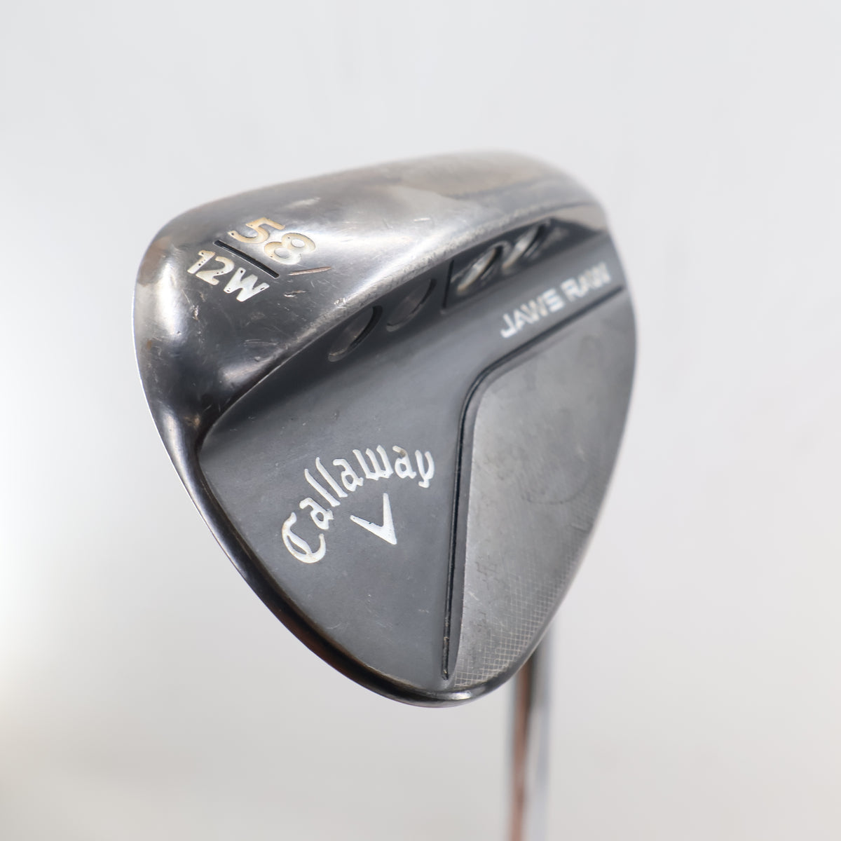 Callaway Jaws Raw Black Plasma Lob Wedge 58 Deg 58.12W Steel Right Hand M-164547