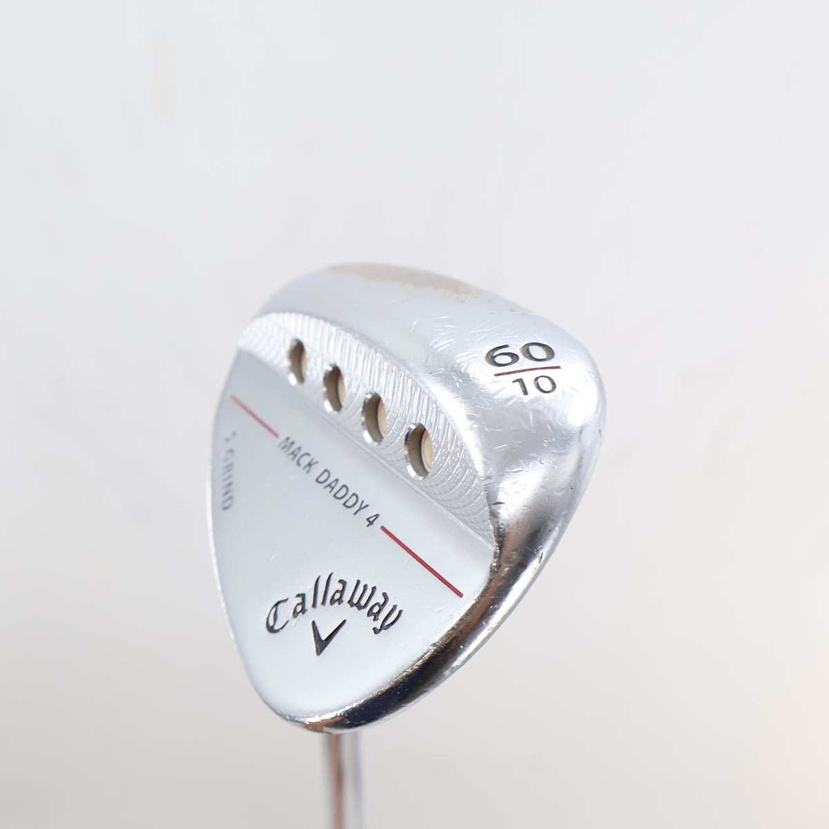 Callaway Mack Daddy 4 Chrome Wedge 60 Deg 60.10 Steel Stiff Left Hand M-164551