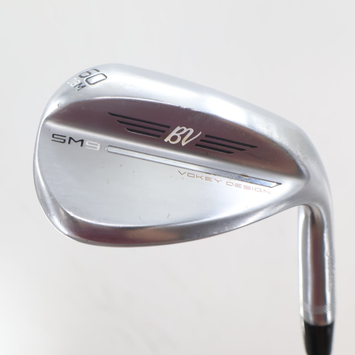 Titleist Vokey SM9 Tour Chrome Lob Wedge 60 Deg 60.08 M-Grind Steel RH S-164474