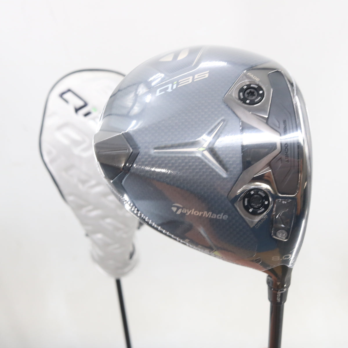 Taylormade Qi35 LS Matte Chromium Driver 8.0 Deg HZRDUS Extra Stiff RH S-164754