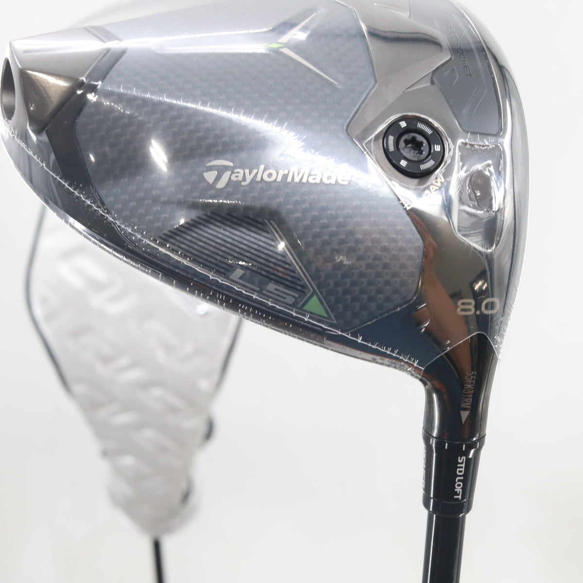 Taylormade Qi35 LS Matte Chromium Driver 8.0 Deg HZRDUS Extra Stiff RH S-164754