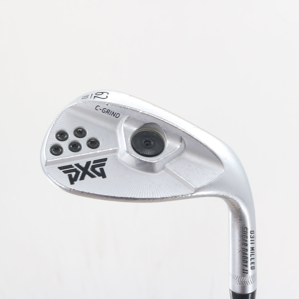 PXG 0311 Milled Sugar Daddy II Chrome Wedge 62 Steel Stiff Right Hand M-164651