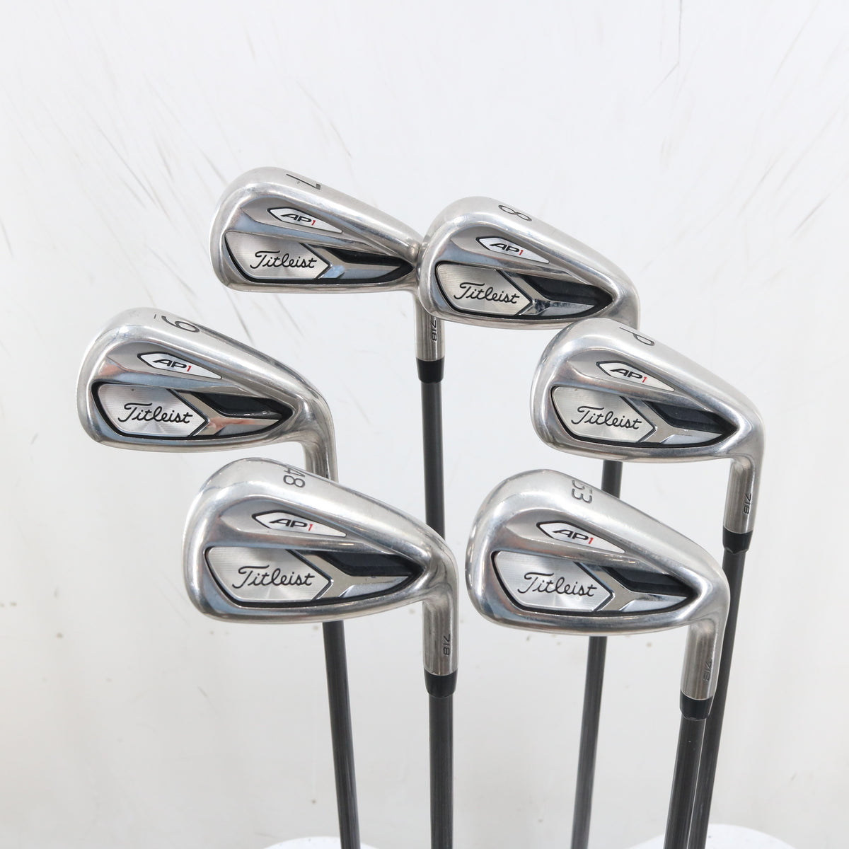 Titleist AP1 718 Iron Set Graphite G-Tech Combo Regular Flex Right Hand A-164249