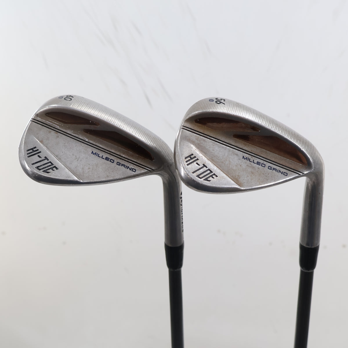 TOUR ISSUE TaylorMade Milled Grind Hi-Toe 3 Wedge Set 56 & 60 RH -1" S-165937