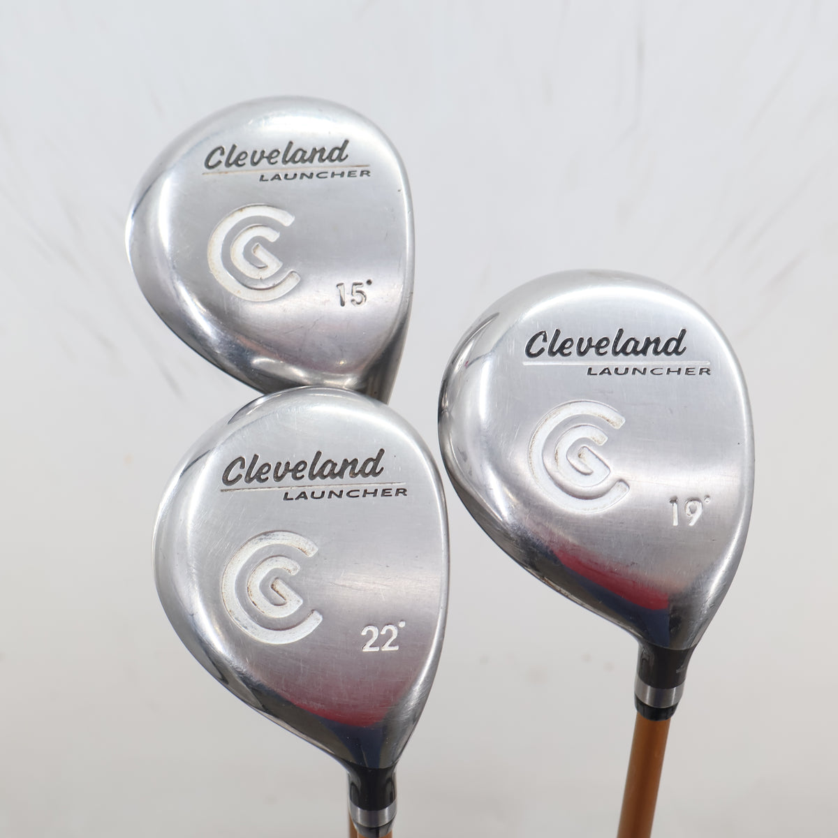 Cleveland Launcher Wood Set 15, 19, 22 Deg Graphite Stiff Right Hand S-165949